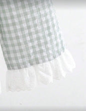 Load image into Gallery viewer, Checkered Bow Back Pant Outfit