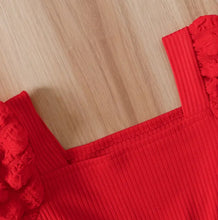Load image into Gallery viewer, Puffed Sleeve Short Jumpsuit