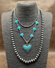 Load image into Gallery viewer, Hearts Galore Necklace Set