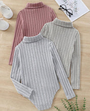 Load image into Gallery viewer, Turtle neck Bodysuits