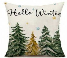 Load image into Gallery viewer, Hello Winter Pillow Cases