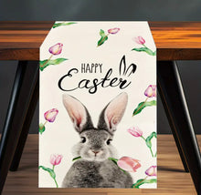 Load image into Gallery viewer, Happy Easter Rose Table Runner