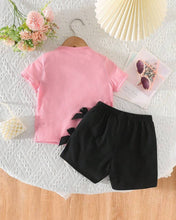 Load image into Gallery viewer, Bow Short Outfit