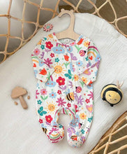 Load image into Gallery viewer, Rainbow Bee Onesie