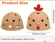 Load image into Gallery viewer, Silicone Egg Washer