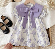 Load image into Gallery viewer, Violet Floral Dress