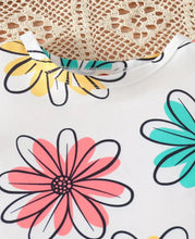 Load image into Gallery viewer, Ruffled Sleeve Flower Outfit