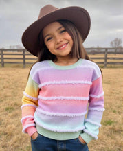 Load image into Gallery viewer, Ombre Rainbow Sweater