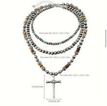 Load image into Gallery viewer, Cross Pendant Necklace Set