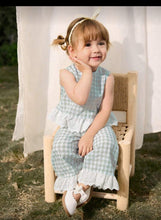 Load image into Gallery viewer, Checkered Bow Back Pant Outfit