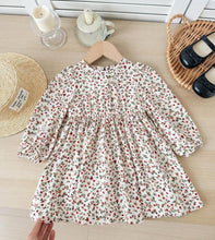 Load image into Gallery viewer, Floral Babydoll Winter dress