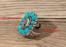 Load image into Gallery viewer, Turquoise Buffalo ring/slide