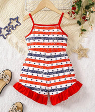 Load image into Gallery viewer, Stars &amp; Stripes Romper