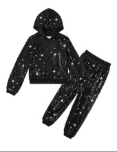 Load image into Gallery viewer, Sequin Jogging Suit