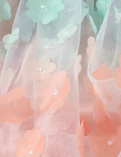 Load image into Gallery viewer, Flower Mesh Dress