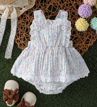 Load image into Gallery viewer, Spring Floral Romper