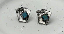 Load image into Gallery viewer, Flush Card Post Earrings
