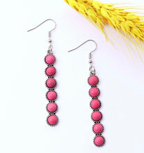 Load image into Gallery viewer, Stone dangle earrings
