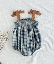 Load image into Gallery viewer, Cherry Plaid Onesie