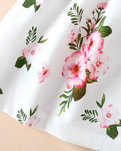 Load image into Gallery viewer, Flower Lantern Sleeve Dress