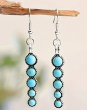Load image into Gallery viewer, Vintage Drop Stone Earrings