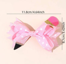 Load image into Gallery viewer, Pink Pencil Bows
