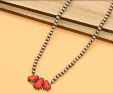 Load image into Gallery viewer, Navajo pearl boho necklace