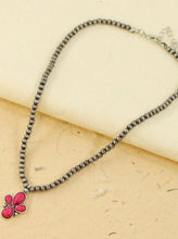 Load image into Gallery viewer, Navajo pearl leaf necklace