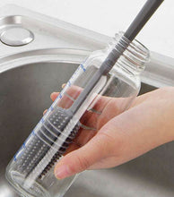 Load image into Gallery viewer, Long handle Silicone scrub brush