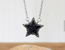 Load image into Gallery viewer, Stone Star Charm chain necklace