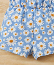 Load image into Gallery viewer, Floral ruffled romper