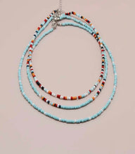 Load image into Gallery viewer, 3 beaded necklace set