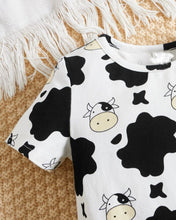 Load image into Gallery viewer, Cow Romper