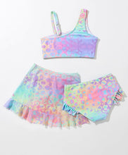 Load image into Gallery viewer, 3 pc leopard bikini set