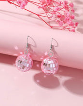 Load image into Gallery viewer, Disco ball earrings