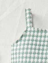 Load image into Gallery viewer, Houndstooth ruffled short outfit