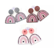 Load image into Gallery viewer, Rainbow  earrings
