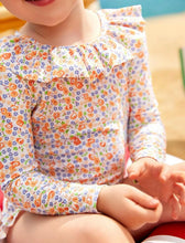 Load image into Gallery viewer, Spring Flower long sleeve skirt one piece